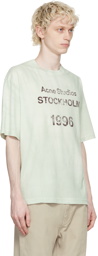 Acne Studios Green Stamp T-Shirt