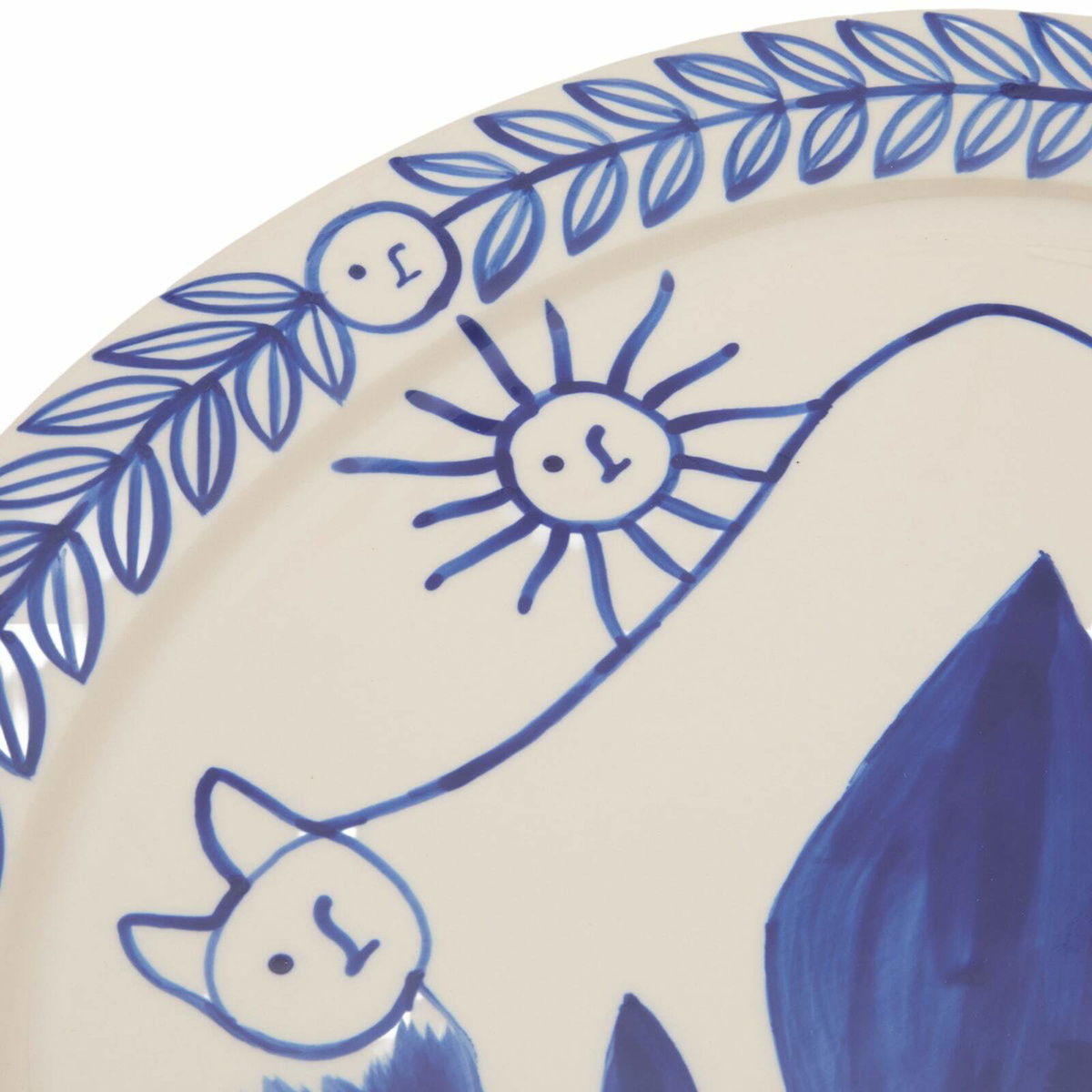 HAY x Emma Kohlmann La Pittura Oval Serving Platter in Charlotte 