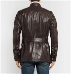 Belstaff - Trialmaster Leather Jacket - Men - Brown