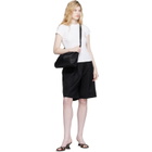 MM6 Maison Margiela Black Nylon Crossbody Bag