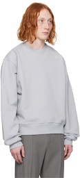 Recto Grey Crewneck Sweatshirt