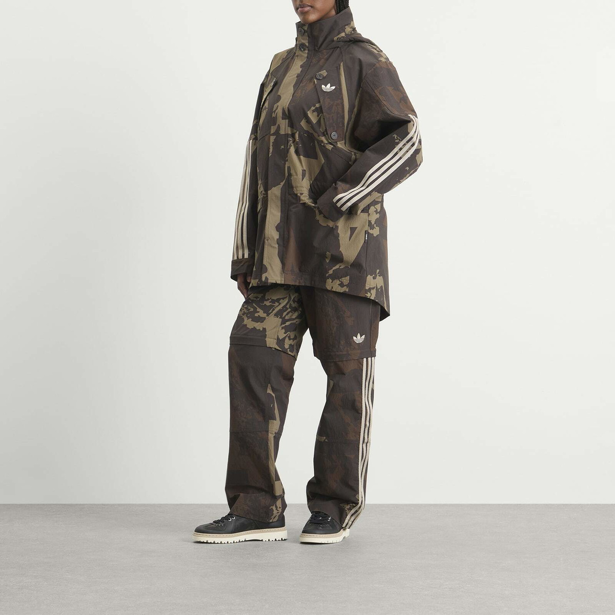 END. x Adidas x Labrum Jacket in Night Brown