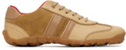 Wales Bonner Beige Leather Sneakers