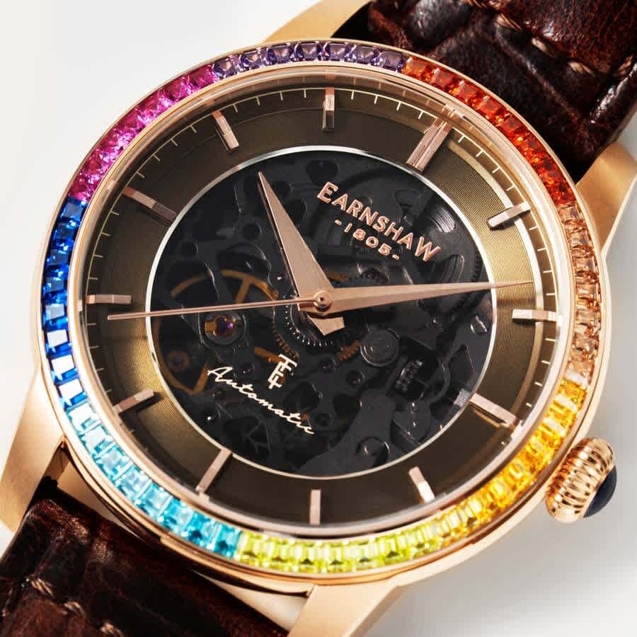 Thomas Earnshaw Glory Automatic Brown Dial Mens Watch ES-8301-04