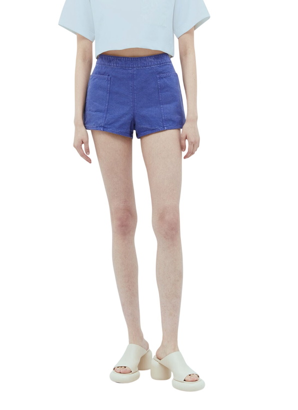 Photo: Max Mara Low Rise Denim Shorts