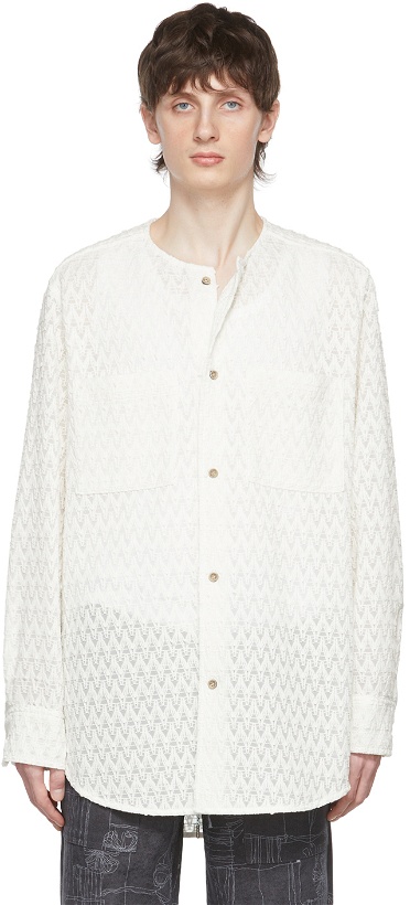 Photo: Andersson Bell SSENSE Exclusive White Cotton Shirt