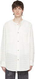 Andersson Bell SSENSE Exclusive White Cotton Shirt