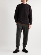 Auralee - Tapered Wool Sweatpants - Gray