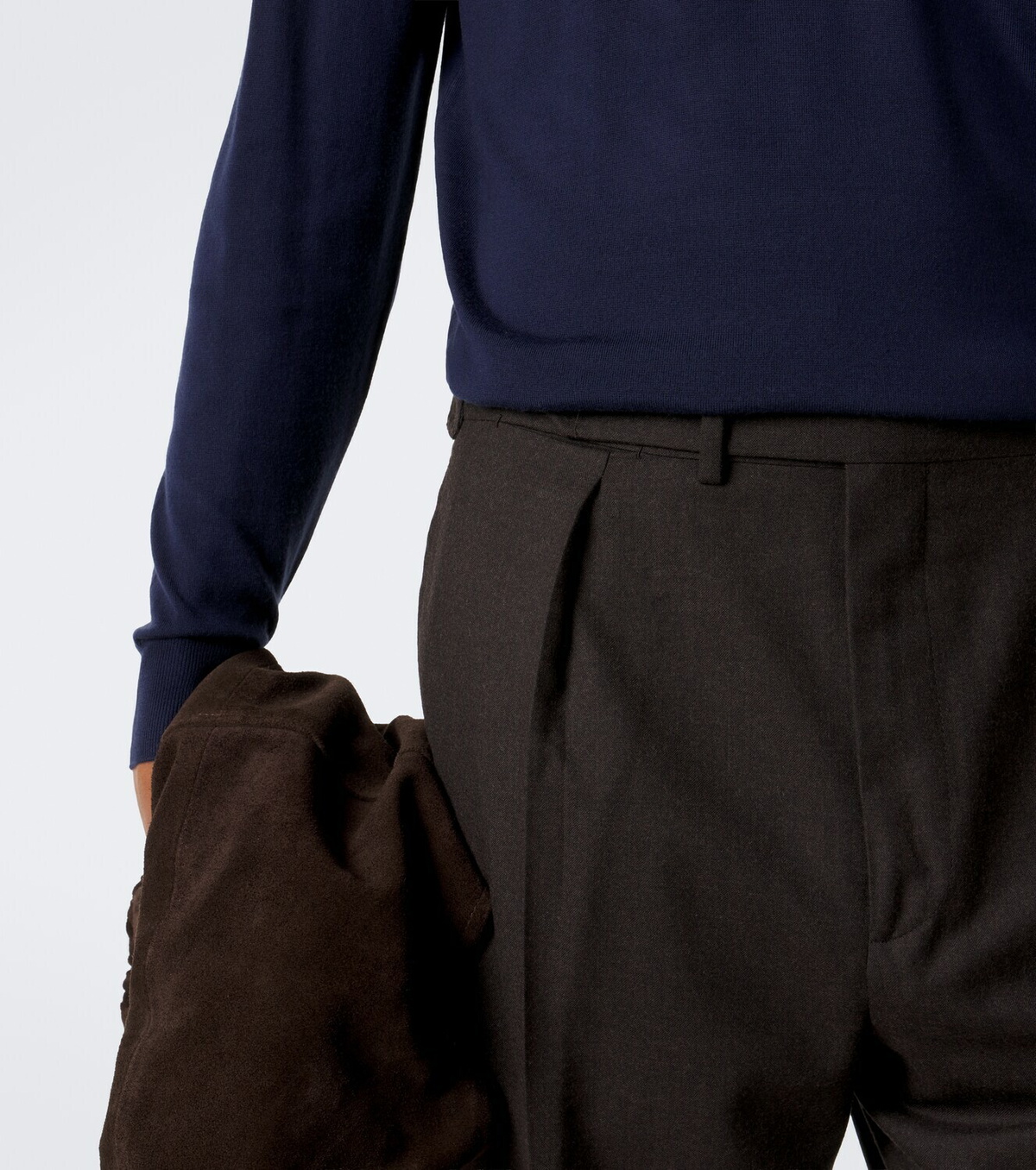 Fedeli Wool polo sweater