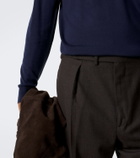 Fedeli Wool polo sweater