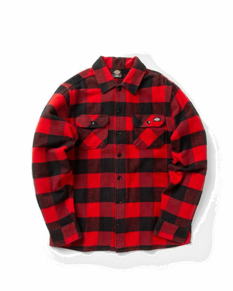 Photo: Dickies New Sacramento Shirt Red - Mens - Longsleeves|Overshirts