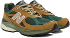 New Balance Tan Made In USA 990v3 Sneakers