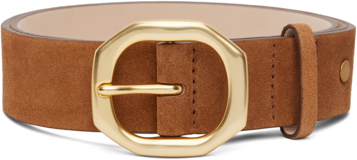 Photo: rag & bone Tan Audrey Suede Belt