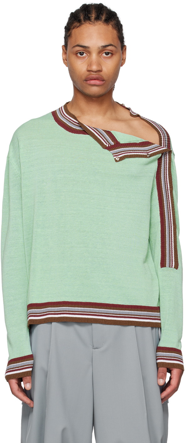 Kiko Kostadinov Green Ria Turtleneck Kiko Kostadinov