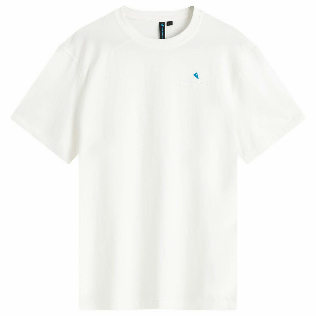 Klättermusen Men's Root Logo T-Shirt in Snow