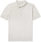 Etro - Slim-Fit Cotton Polo Shirt - Neutrals