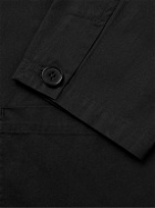 mfpen - Setup Unstructured Upcycled Cotton-Twill Blazer - Black