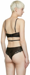 DIDU Black Polyester Briefs