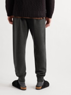 Auralee - Tapered Wool Sweatpants - Gray