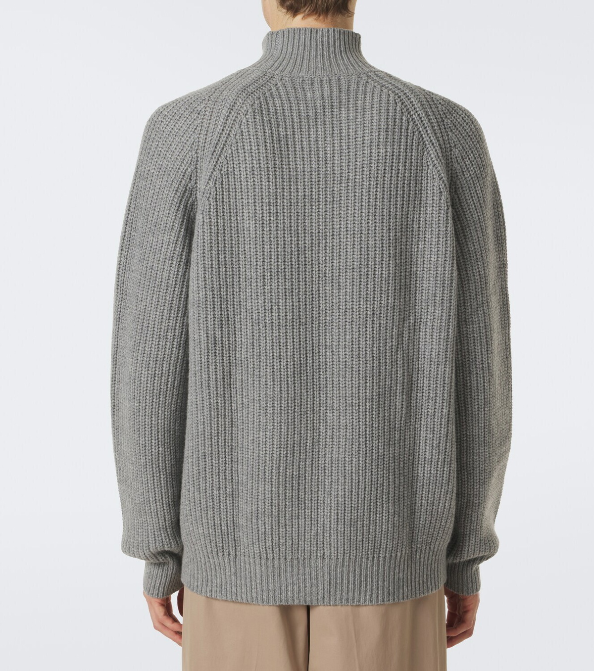 Allude Wool and cashmere turtleneck sweater