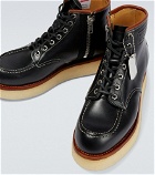 Kenzo - Kenzoyama leather ankle boots