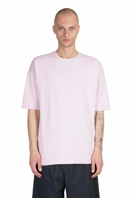 Photo: OAMC T-shirt In Rose-pink Cotton