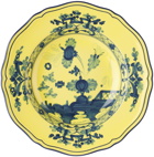 Ginori 1735 Yellow Oriente Italiano Soup Plate