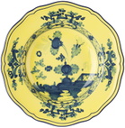Ginori 1735 Yellow Oriente Italiano Soup Plate