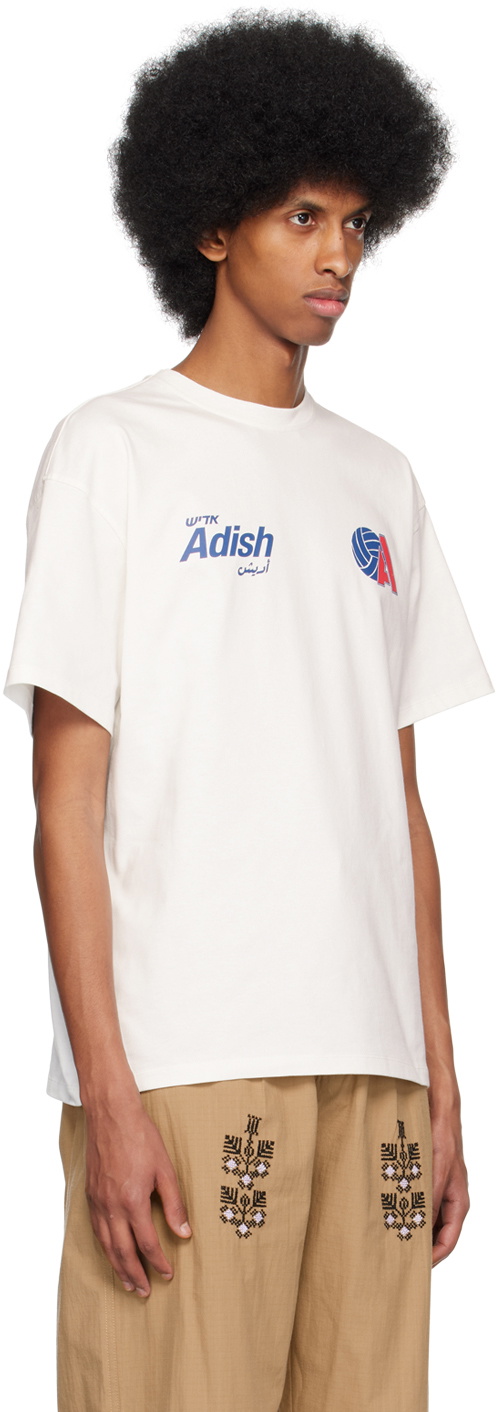 I Have ^T-Shirts(White)◆OAFISH◆ ADISH Off-White Kora T-Shirt ADISH