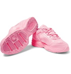 Nike - Martine Rose Air Monarch IV Faux Patent-Leather and PU Sneakers - Men - Pink
