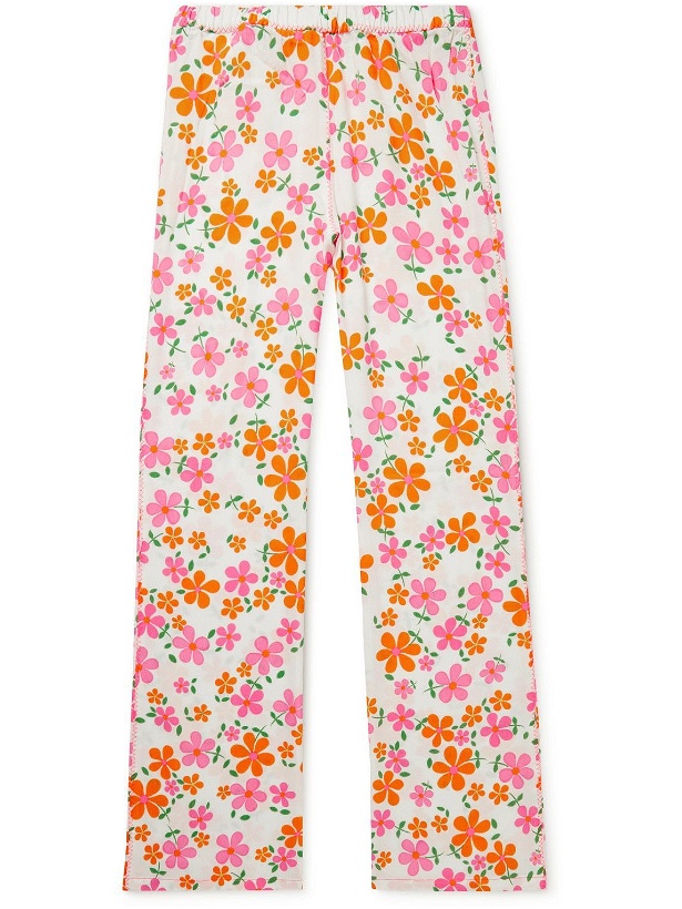 Photo: ERL - Straight-Leg Floral-Print Crepe Trousers - Multi