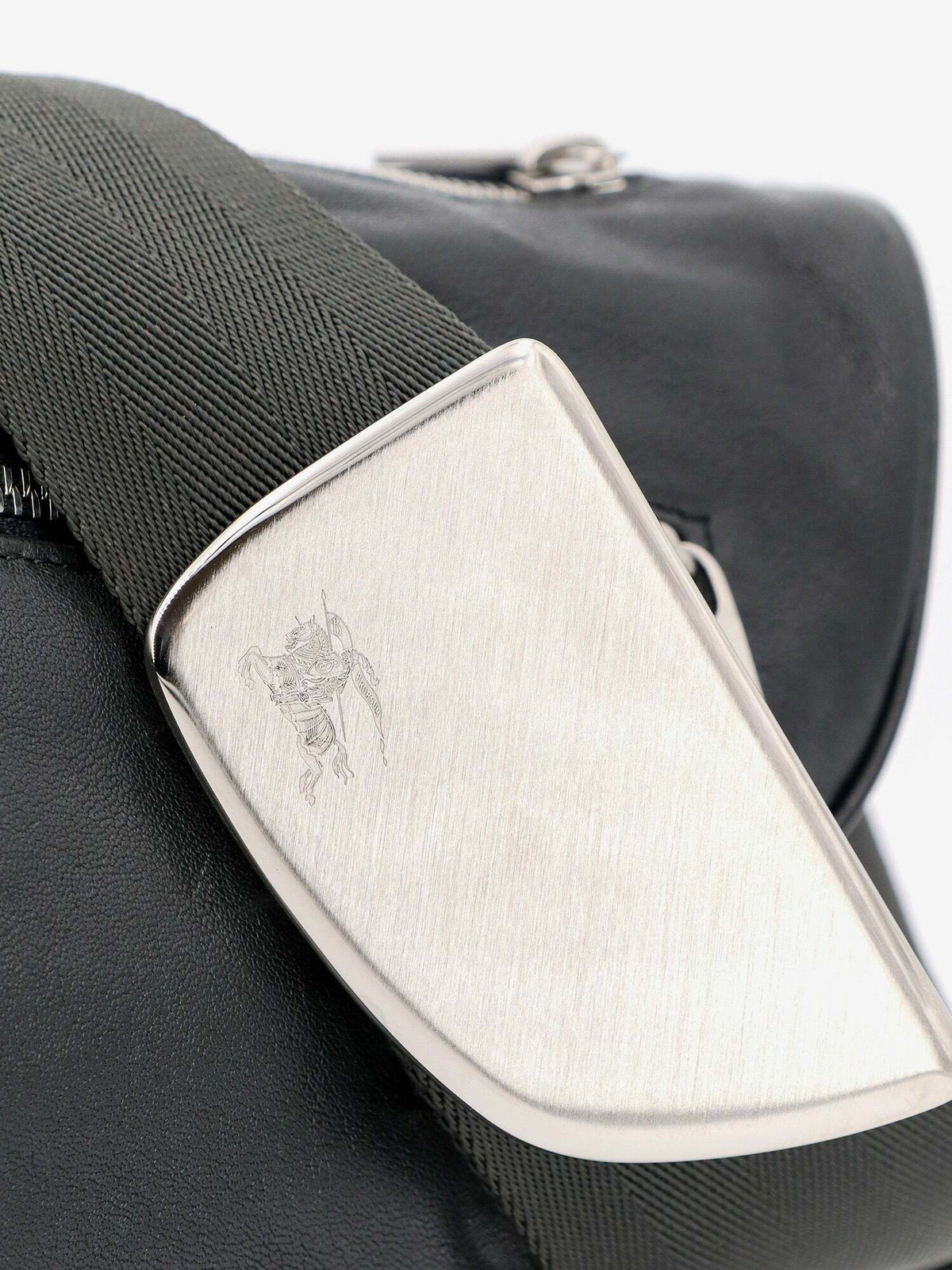 Burberry Shield Messenger Grey Mens Shoulder Bag Burberry