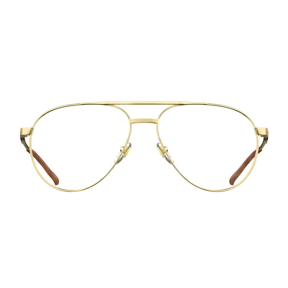 Gucci Eyewear Gucci Gg1679o Linea Web 002 Gold Glasses
