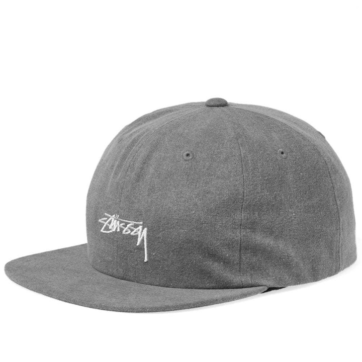 Photo: Stussy Washed Oxford Canvas Cap Black