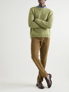 Massimo Alba - Wool, Mohair and Silk-Blend Sweater - Green