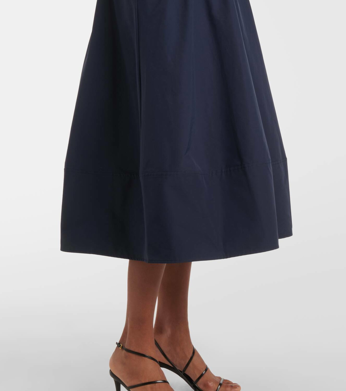 Simkhai Deanna belted faille midi dress