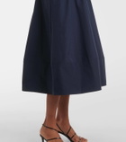 Simkhai Deanna belted faille midi dress