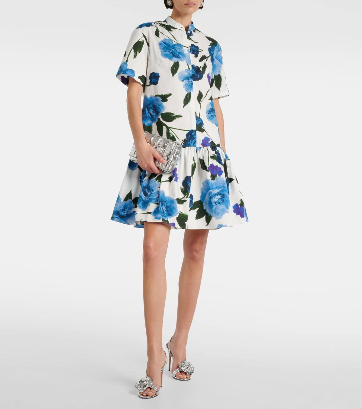 Erdem Floral shirt dress Erdem