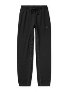 adidas Originals - R.Y.V. Tapered Webbing-Trimmed Cotton-Jersey Sweatpants - Black