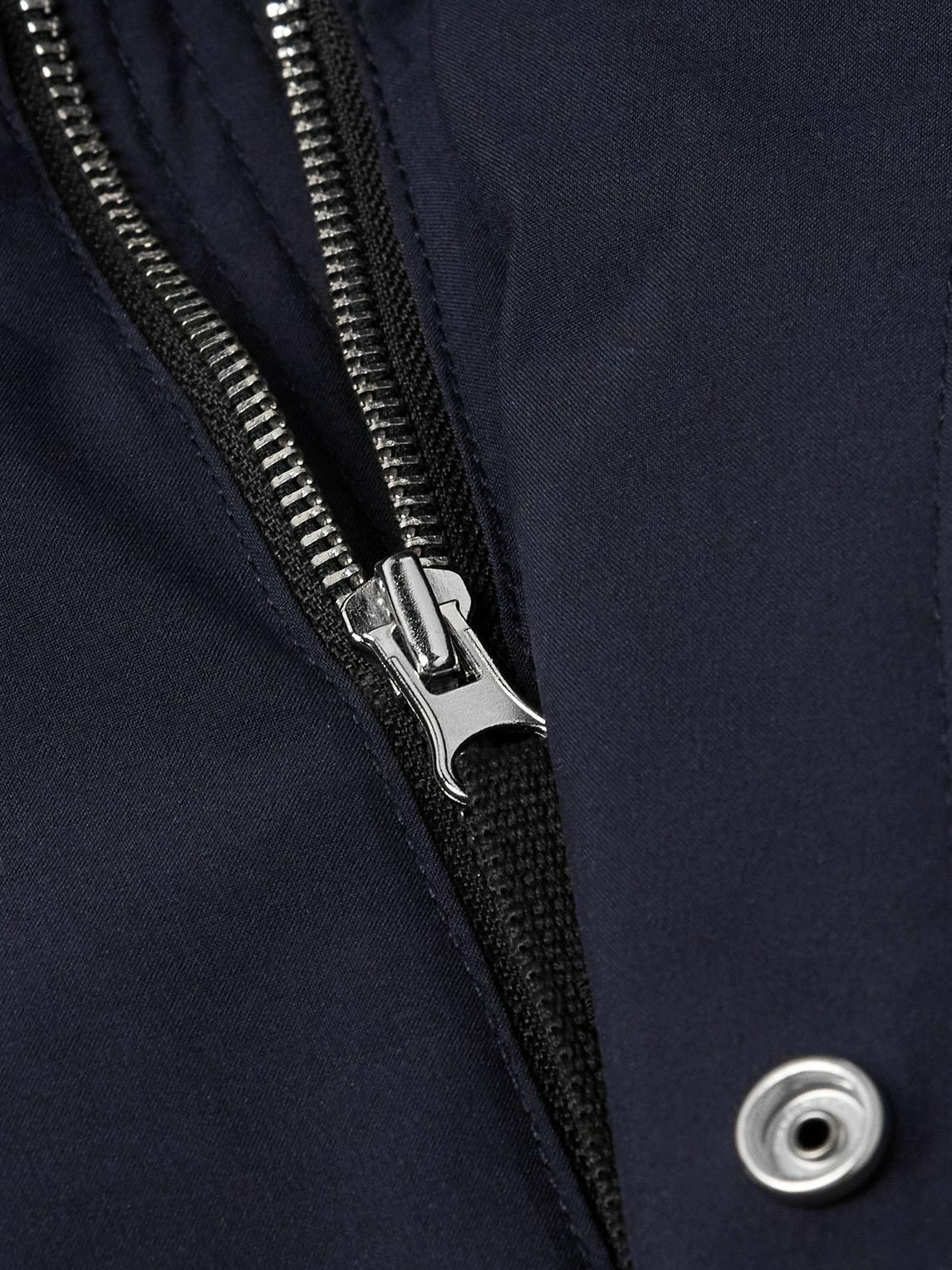 Stone Island - Logo-Appliquéd SHELL-R_e.dye® PrimaLoft® Coat - Blue