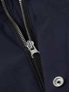 Stone Island - Logo-Appliquéd SHELL-R_e.dye® PrimaLoft® Coat - Blue