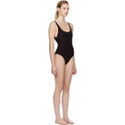 la fille dO Black Pony Beam Bodysuit