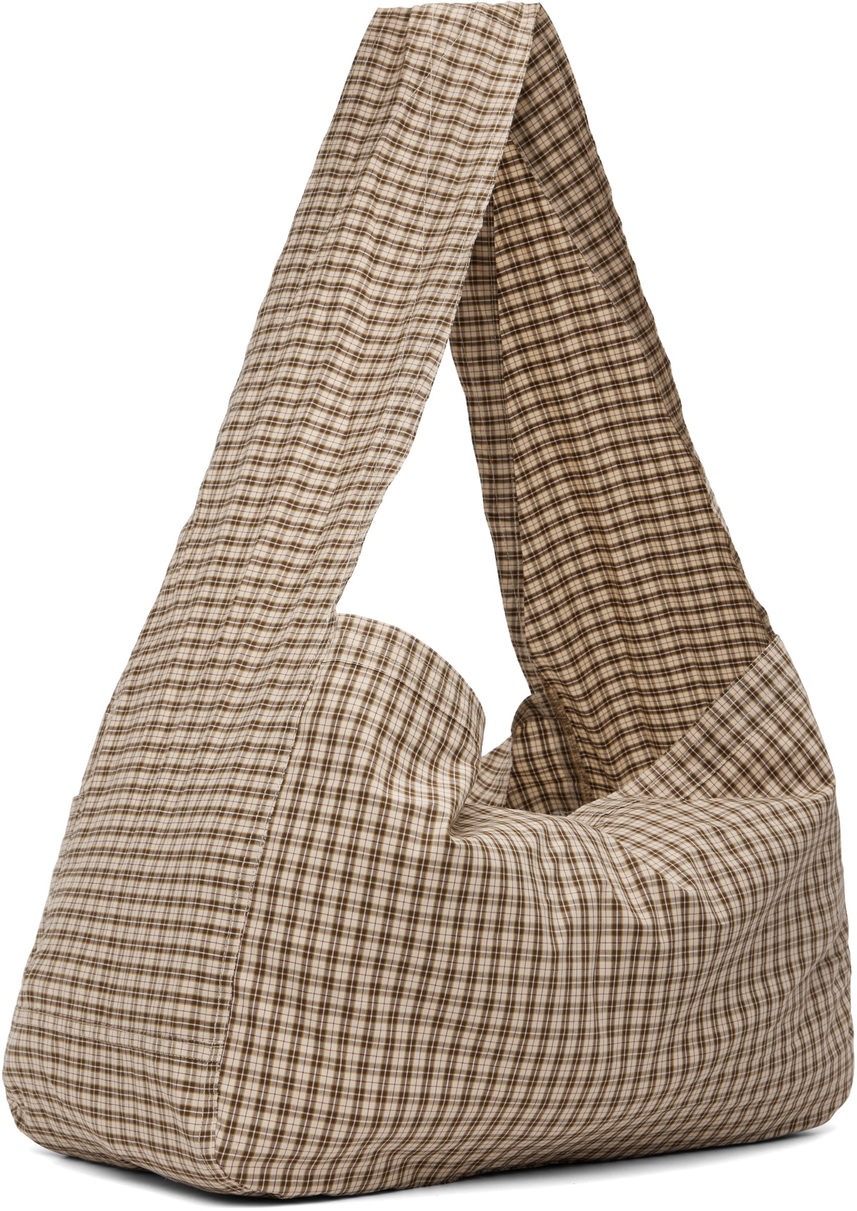 SC103 SSENSE Exclusive Brown & Beige Cocoon Tab Bag