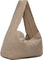 SC103 SSENSE Exclusive Brown & Beige Cocoon Tab Bag