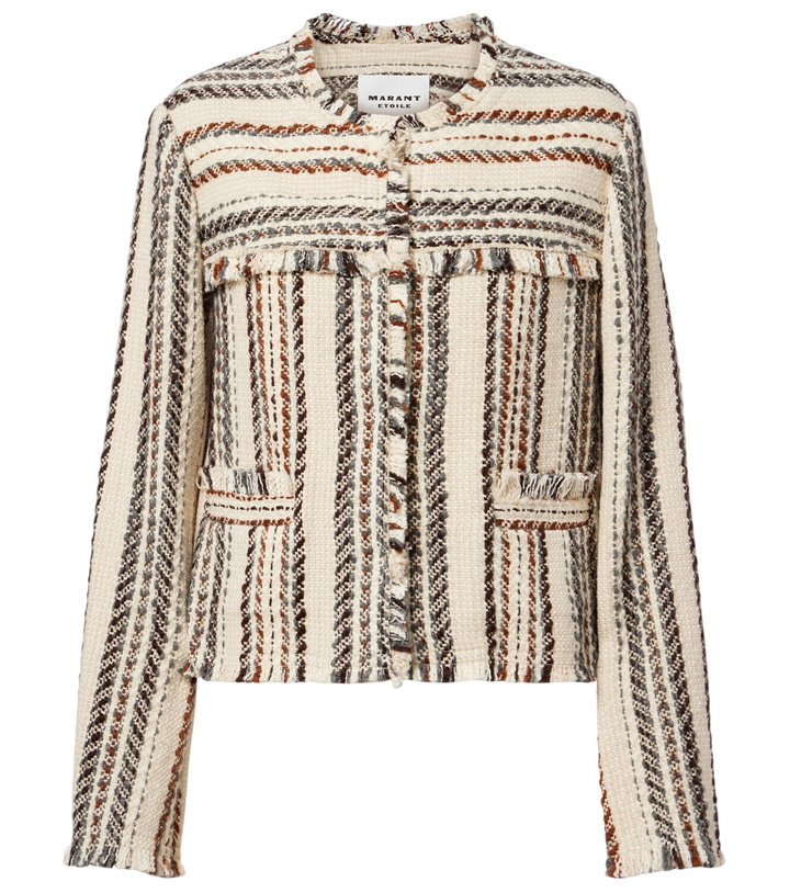 Photo: Marant Etoile Izaria cotton and wool-blend jacket