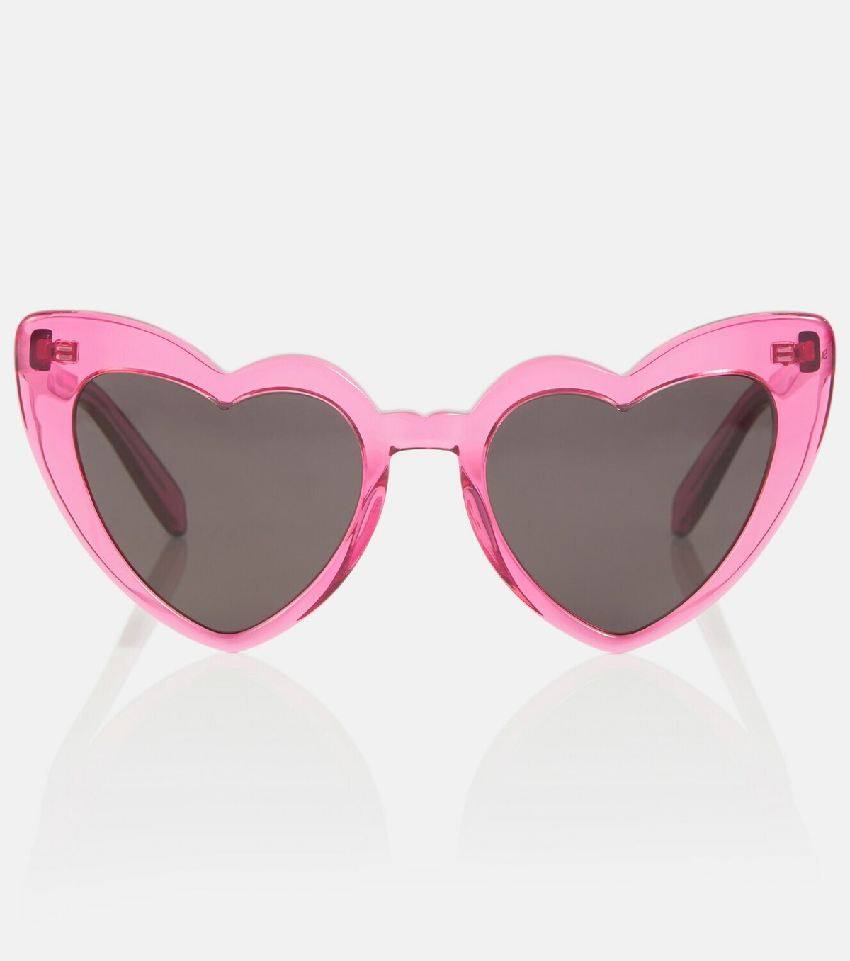 Okinawa Prefecture Saint Laurent Heart Sunglasses Red Saint