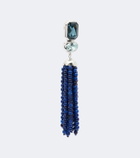 Jennifer Behr Embellished fringed drop earrings