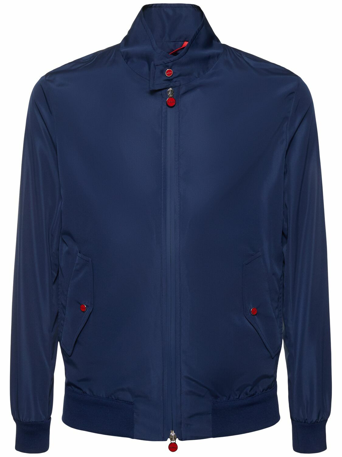 KITON Zipped Nylon Bomber Jacket Kiton