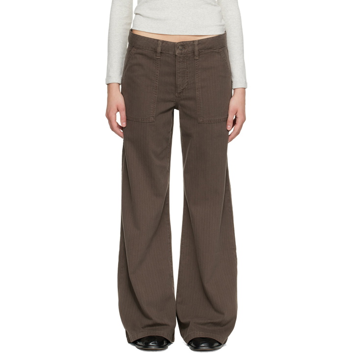 Photo: JEANERICA Brown Guell Trousers
