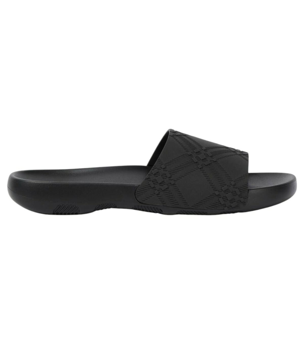 サンダル Burberry Embellished Perforated Rubber Clogs Burberry - Embellished Perforated Rubber Clogs - Blue Burberry